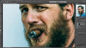 Mastering Oil Paint Effect in Photoshop A Step-by-Step Guide | फोटोशॉप | Tom Hardy