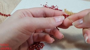 NECKLACE CORNER/DIY necklace/How to make a necklace/Necklace/Колье УГОЛОК из бисера/Из бисера