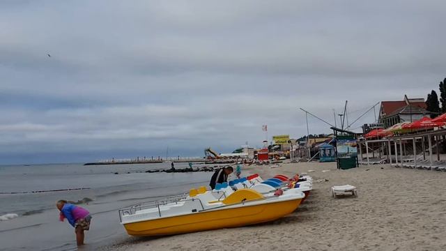 Пляж и набережная Железный Порт 2016 Black Sea ч 1 beach смотреть онлайн