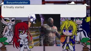 Record of ragnarok react to god of war ragnarok//(3/3)final//ror x gow//gacha//O.R.A.M//