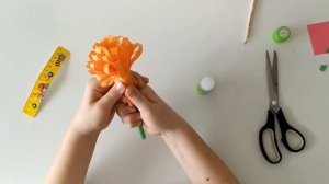 Оригами букет цветов