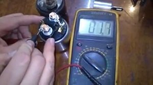 проверка втягивающего реле стартера