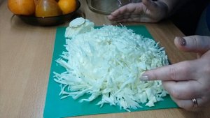 Капуста Мегатон ,как хранится и выглядит любимый сорт зимой.