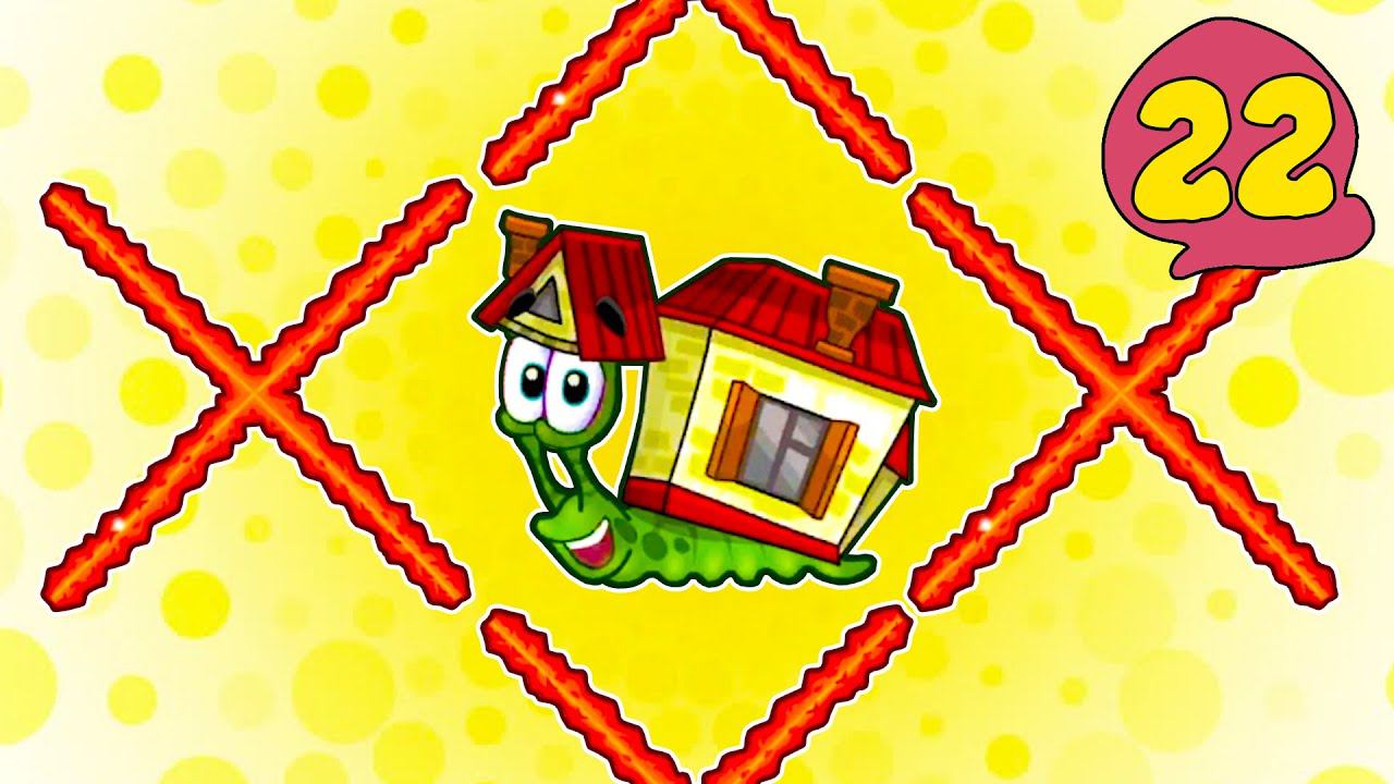 Супер УЛИТКА БОБ №22. Зимняя история. Часть 3. Мультик ИГРА Snail Bob 2 на канале Хвостик ТВ смотреть онлайн