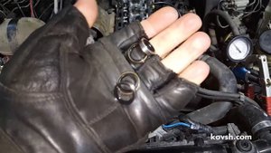 Причина увеличения уровня масла на Opel Frontera B 2.2d X22DTH. Топливо в масле.