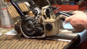 Converting an 034/MS340 Stihl chainsaw to an 036/MS360