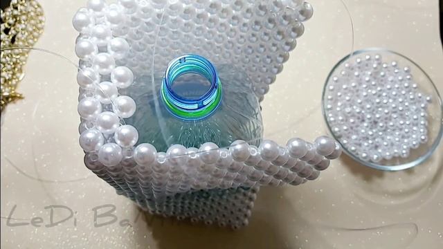 Как сделать боковые стенки и красивую складку на сумке из бусин Чать 2 смотреть онлайн