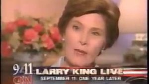 Laura Bush on Larry King - September 11, 2002 (part 1)