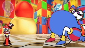 WAIT POMNI!! THAT'S TOO MUCH MILK!!! ?☠️ (The Amazing Digital Circus Buffet)