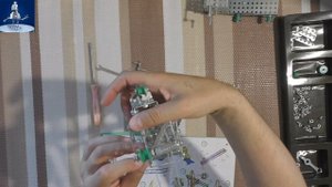 металлический конструктор Подъемный кран (часть 4)