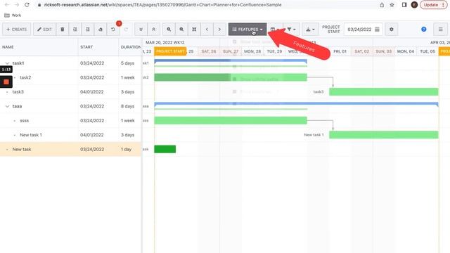 Gantt Chart Planner for Confluence Tutorial смотреть онлайн