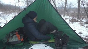 ⛺ Организация бивака: укрытие из тента и самонадувающийся коврик | #Бушкрафт с Татьяной Гордеевой