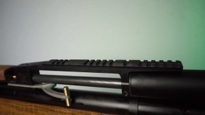 ОБЗОР  Пневматическая винтовка Дубрава Лесник Bullpup 7.62 мм V4 Магнум (520 мм, Орех)