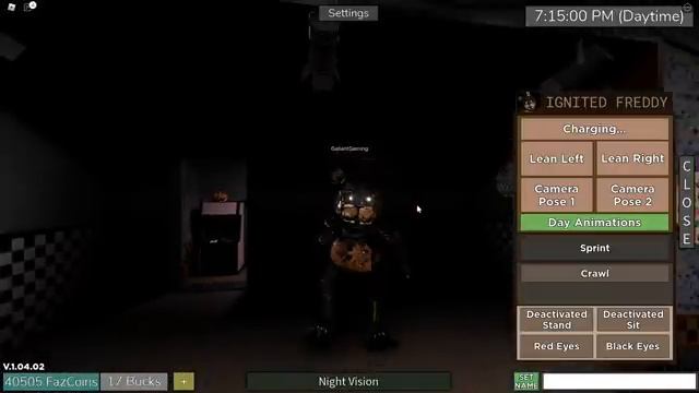 I Became NEW Ignited Freddy in Roblox Archived Nights смотреть онлайн