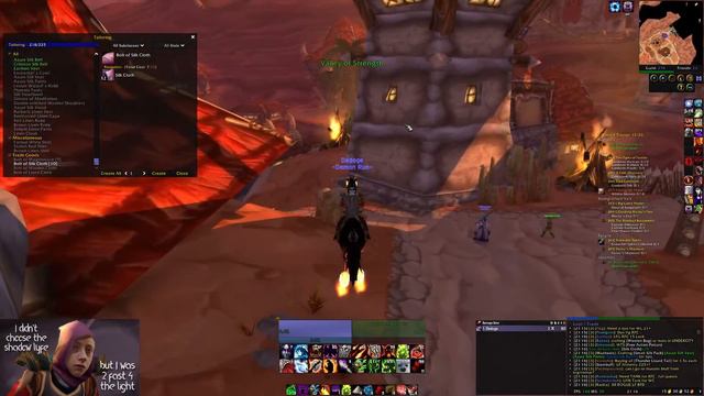 WoW Hardcore Warlock 43 Stitches