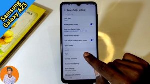 How To Set Apps Lock in Samsung Galaxy A23 , Samsung Galaxy A23 Apps Lock Setting , Apps Lock