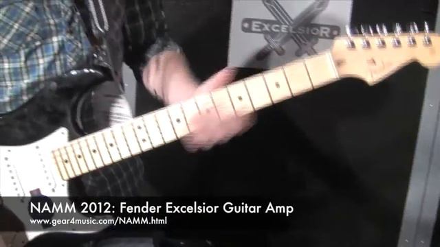 NAMM 2012: Fender Excelsior Guitar Amplifier смотреть онлайн