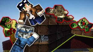 КРУШЕНИЕ САМОЛЕТА. ЗАДАНИЕ ГАНЗЫ. ДЕНЬ 9 -  ЯДЕРНЫЙ ЗОМБИ АПОКАЛИПСИС МАЙНКРАФТ.mp4