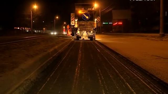 На Ново-Вокзальной отфрезеровано уже 10 тысяч кв. м дорожного полотна смотреть онлайн