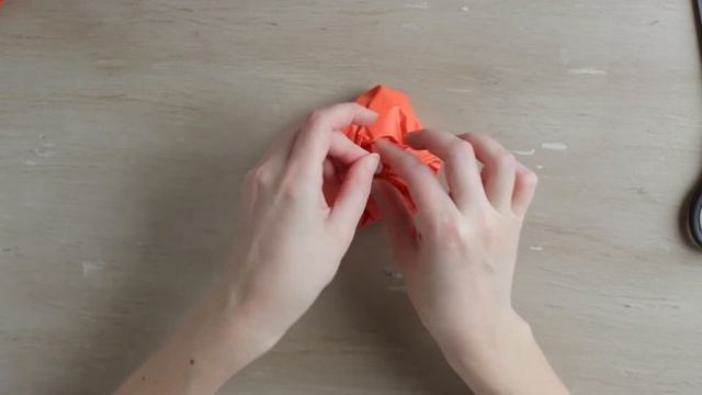 Тыквы из бумаги для упаковки сладостей. DIY на Хэллоуин смотреть онлайн
