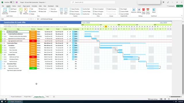 How to Export a Gantt Chart to XLSX смотреть онлайн