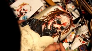 Портреты на матрешках Slipknot