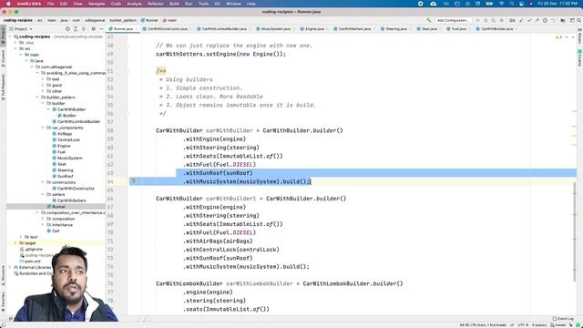 Builder Pattern - Design Patterns | Object Oriented Design | OOPs | Java смотреть онлайн