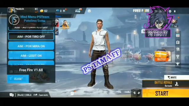 PS TEAM RED INJECTOR🎯FREE FIRE AIMBOT🎯FREE FIRE MENU AUTO HEADSHOT⚙️ANTIBAN || NEW UPDATE🔥#PSTEAM