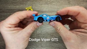 HOT WHEELS Mercedes Benz GT3 AMG vs Dodge Viper GTS R