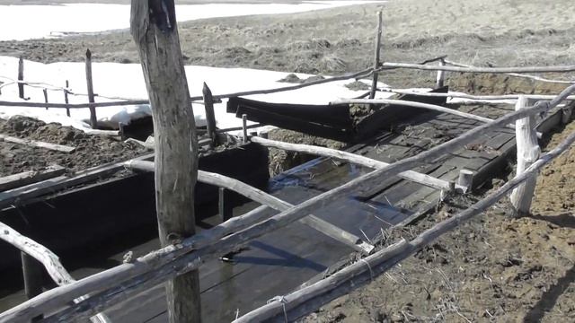 Осмотр Симаковского пруда (Кострового). Вода пошла не туда, как мы планировали. 12.04.2021 смотреть онлайн