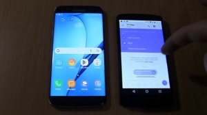 Viber Incoming & Outgoing call at the Same Time Samsung Galaxy S7 edge+Nexus 5