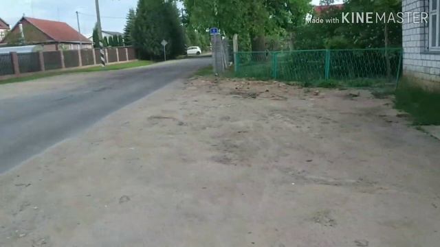 Покатушка на велосипеде ,падение через руль! смотреть онлайн