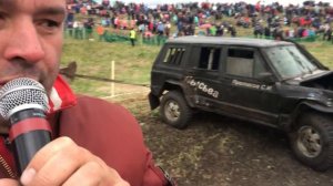 Ординский ухаб 2018. Лоб в лоб УАЗ и Jeep