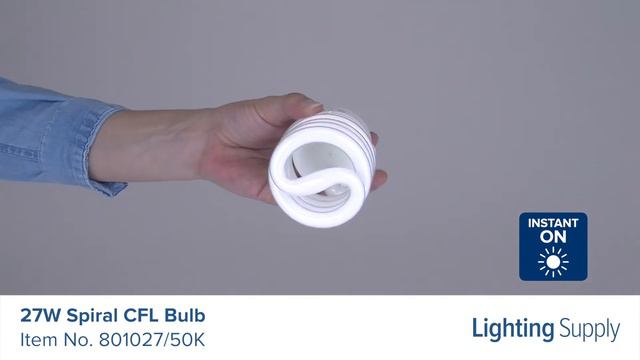 TCP 27W Spiral CFL Bulb (801027/50K) смотреть онлайн