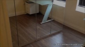 IKEA Pax Vikedal Mirror Door Wardrobe Design