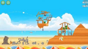 ПРОХОЖДЕНИЕ Angry Birds Rio_ BEACH VOLLEY - Level 5-3 (3 ЗВЕЗДЫ)