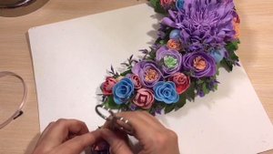 Светильник ночник Луна из фоамирана своими руками DIY часть 2