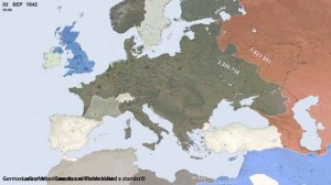 Вторая Мировая война. Наглядно.