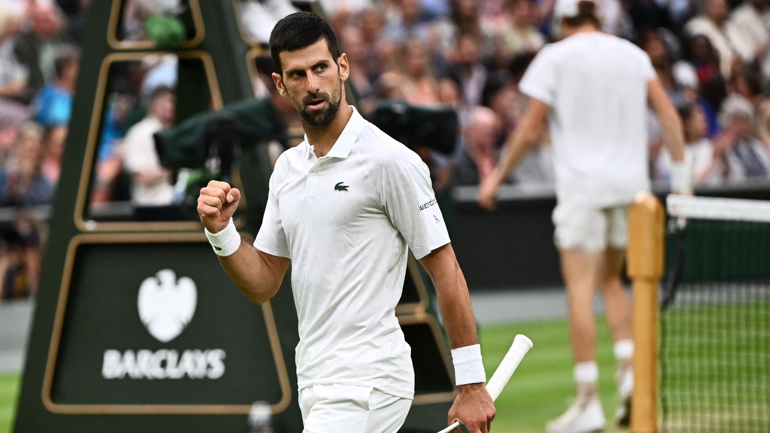 Novak Djokovic Jannik Sinner Wimbledon