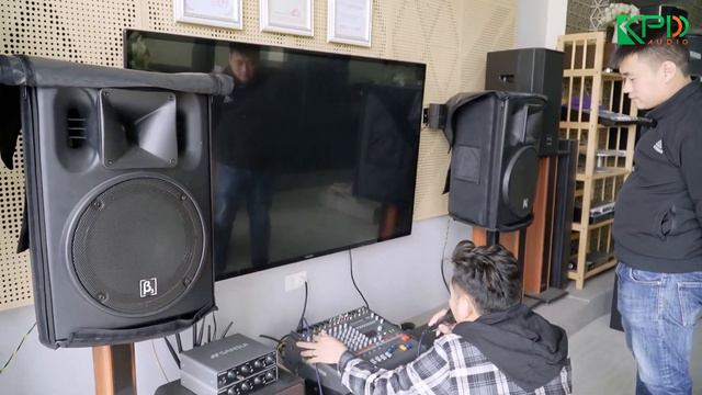 Mixer liền công suất Dynacord PM 600 rất chuẩn để làm HÁT VĂN | Mixer PM 600 2x1000W - 4 loa bass 3 смотреть онлайн