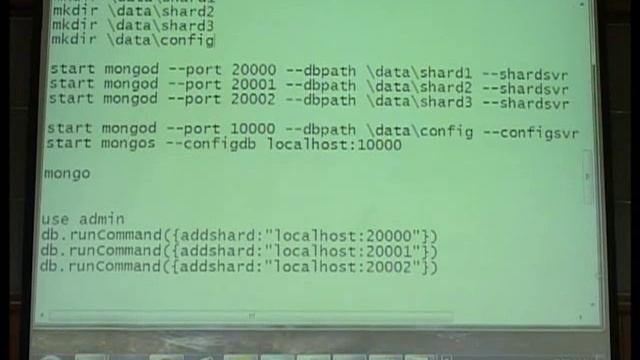 SIPA-KU หลกสตร MongoDB วนท 11 ส.ค 55 part1 Sharding 25