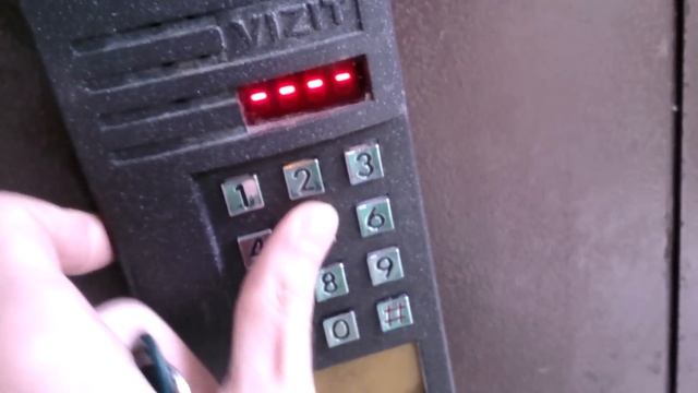 Запись мастер-ключа на домофон VIZIT смотреть онлайн