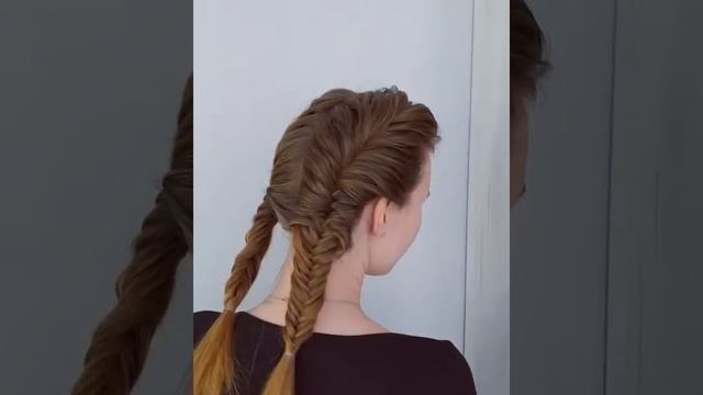 Прическа Колосок смотреть онлайн