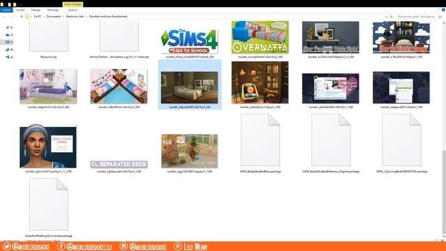 Mes CC Sims 4 Via Pinterest ? | Les Sims 4