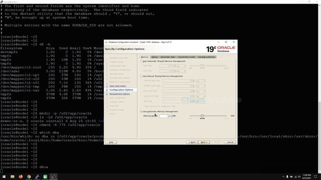 Oracle 19c multitenant database creation  DBCA - Oracle Database 19c Installation steps