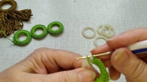 ОБВЯЗКА КОЛЕЦ КРЮЧКОМ.