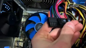 Замена материнской платы. Разборка ,замена процессора  ,сокет 1155 - часть 1