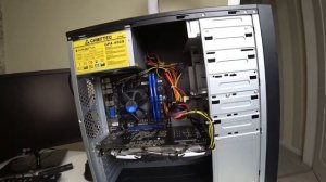 Сборка ПК. Установка GTX 1060 в компактный SLIM корпус