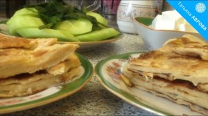 Слоеный блин с полбяной мукой. Завтрак за 10 минут