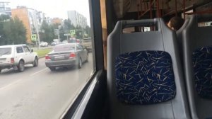 Поездка на автобусе МАЗ 103.075 = Город Нижневартовск = Маршрут 12